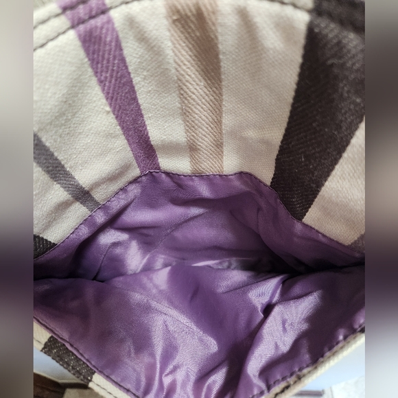 Thirty-One Striped Crossbody Bag - Picture 5 of 9